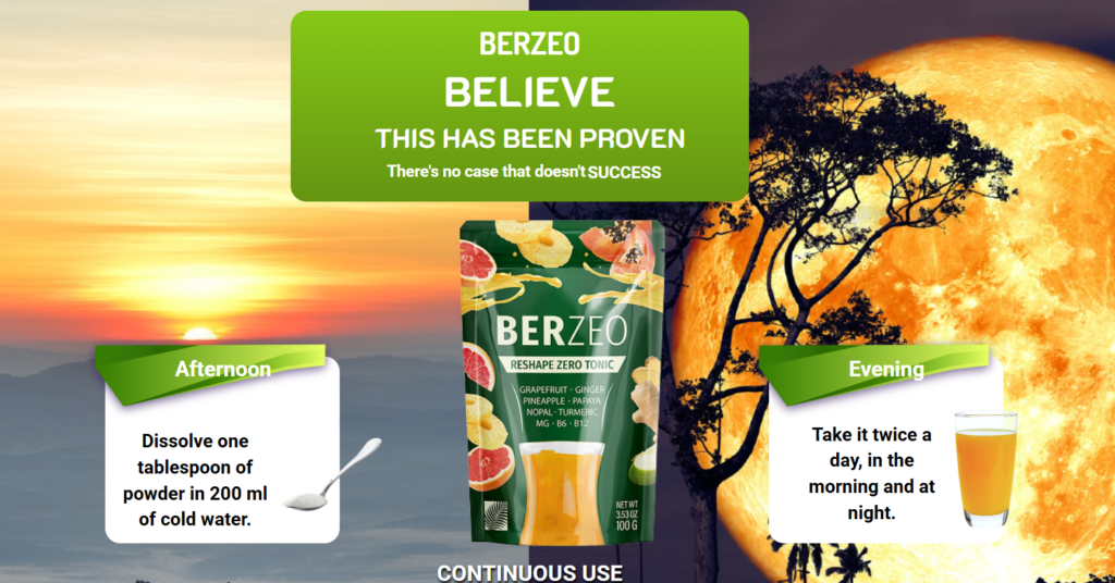 alt="Berzeo weight loss powder supplement review"